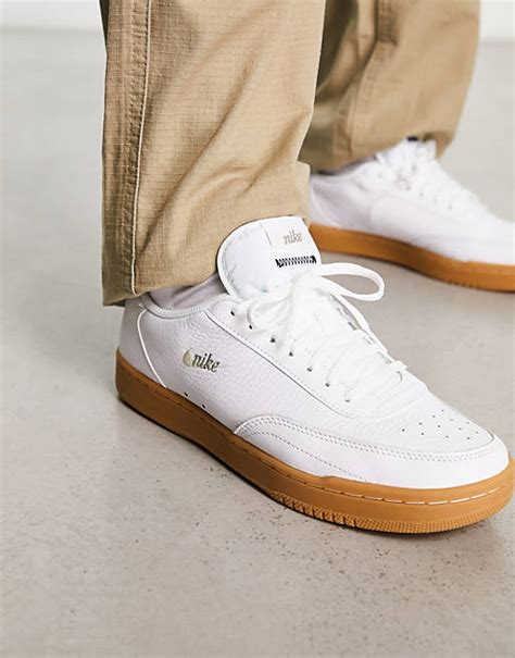 nike court vintage premium herren weiß|Nike court vintage white.